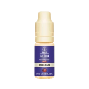 Eliquide de 10ml goût Cassis Givré de la marque Pulp