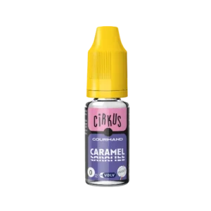 Eliquide de 10ml goût Caramel de la marque Cirkus VDLV
