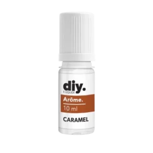 Fiole de 10ml de l'arôme Caramel de la marque LFI
