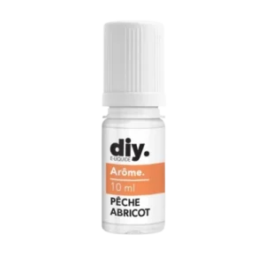 Fiole de 10ml de l'arôme pêche abricot de la marque LFI