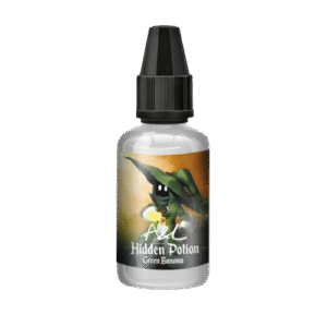 Fiole de 30ml de l'arôme Green banana de la marque A&L