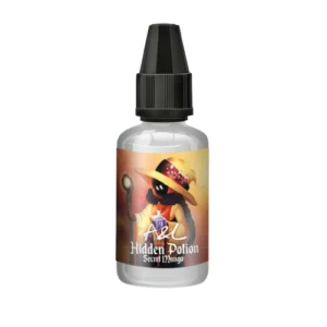 Fiole de 30ml de l'arôme Secret Mango de la marque A&L