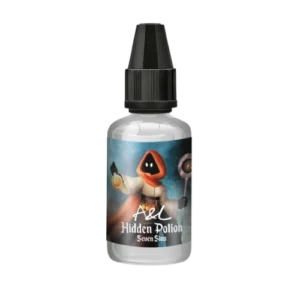Fiole de 30ml de l'arôme Seven sins de la marque A&L