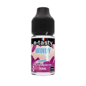 Fiole de 30ml de l'arôme Sirocco de la marque Etasty