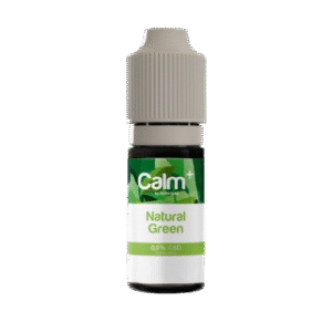 Eliquide de 10ml goût Natural Green de la marque Calm+