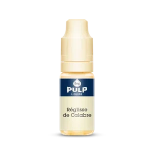 Eliquide de 10ml goût Réglisse de Calabre de la marque Pulp