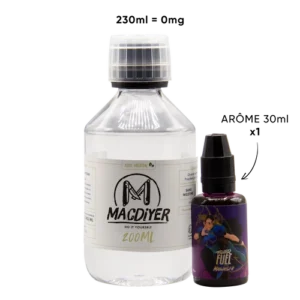 Formule 0mg en 230ml avec arôme