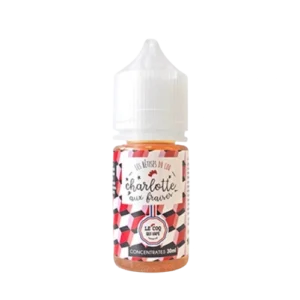 arome charlotte aux fraises de la marque le coq qui vape
